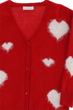 Cardigan cuori MONNALISA | 17880180404401