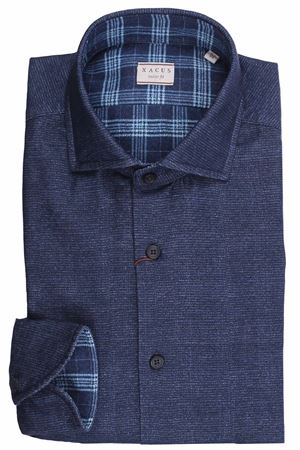 Double print cotton shirt XACUS | 91529ML748001