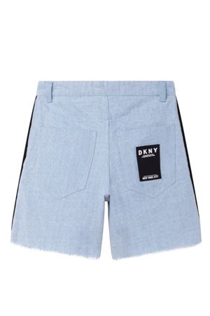 Shorts in denim con pailettes DKNY | D34A57Z22