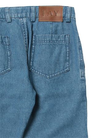 Jeans baggy con pinces FAY | 5Q6241D0022608