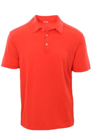 Stretch cotton polo MALO | UJD079JAU24E3197