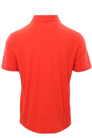 Stretch cotton polo MALO | UJD079JAU24E3197