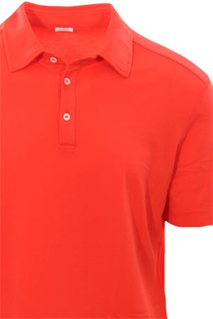 Stretch cotton polo MALO | UJD079JAU24E3197