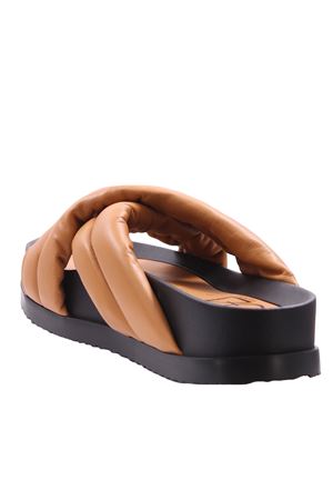 Sandals calf grano OA | A15CC22GR01BEIGE