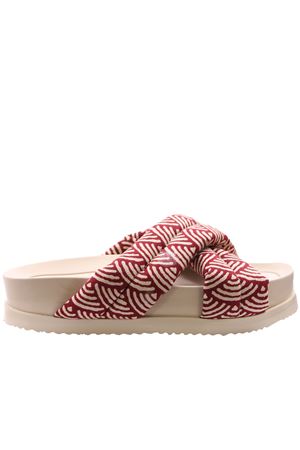 Sandals origami melograno OA | A15IOR22ME04BORDEAUX