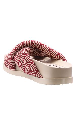 Sandals origami melograno OA | A15IOR22ME04BORDEAUX