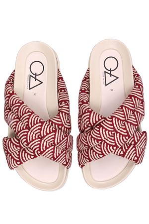 Sandals origami melograno OA | A15IOR22ME04BORDEAUX