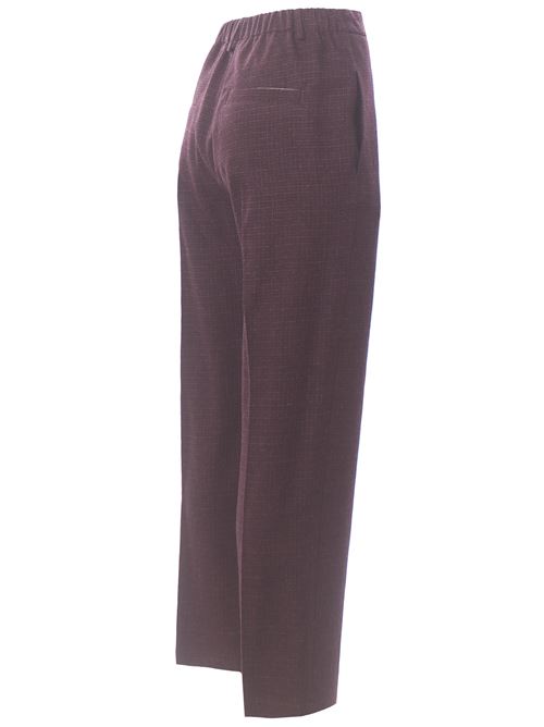 micro check wool pants ALYSI | 165123A5048UVA