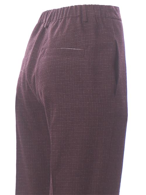 micro check wool pants ALYSI | 165123A5048UVA