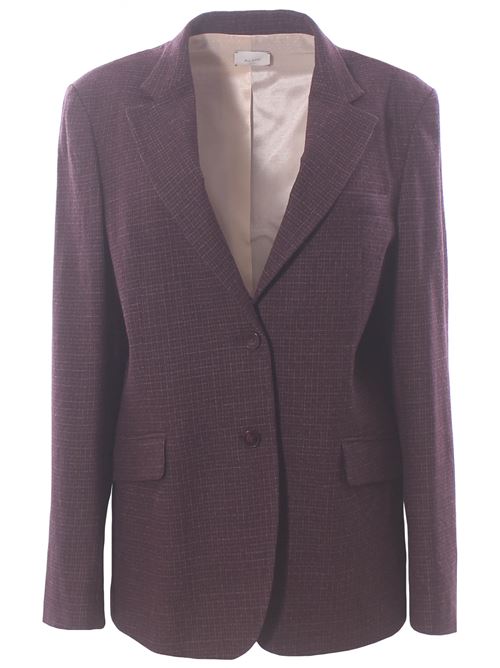 micro check virgin wool jacket ALYSI | 165804A5048UVA