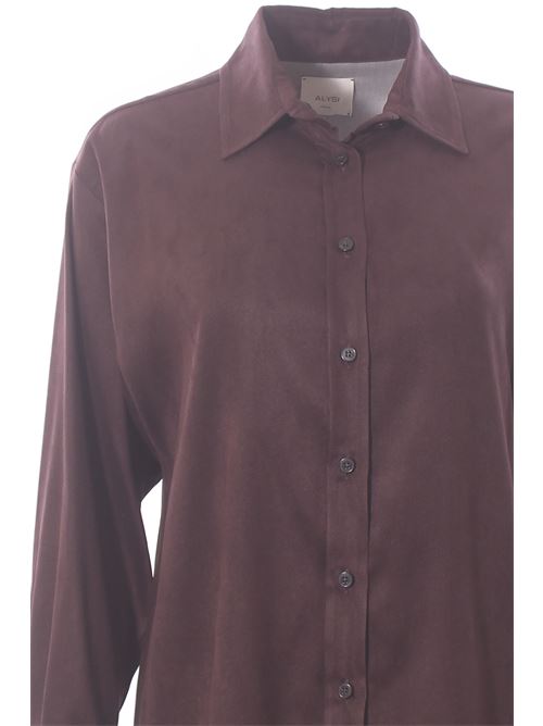 over shirt ALYSI | 165814A5042CHOCO