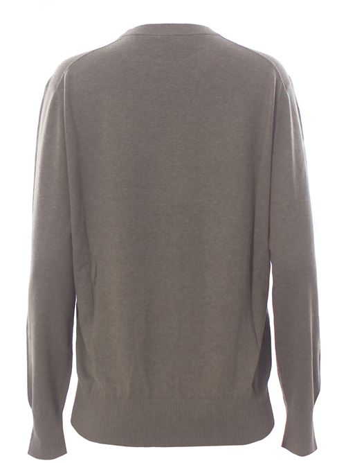 wool and cotton crew neck ALYSI | 265408A5038MILITARE