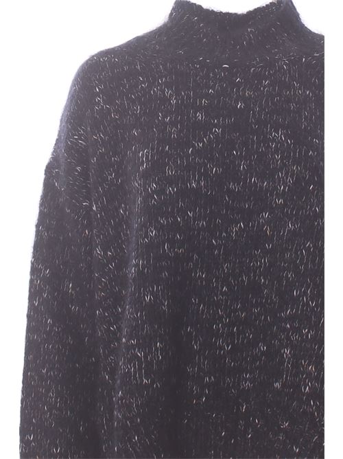 soft tricot high neck ALYSI | 265426A5019NERO