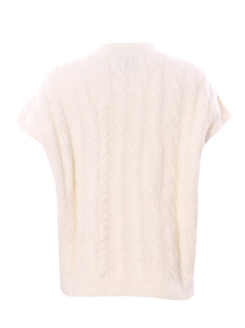 super mohair vest ALYSI | 265439A5028LATTE