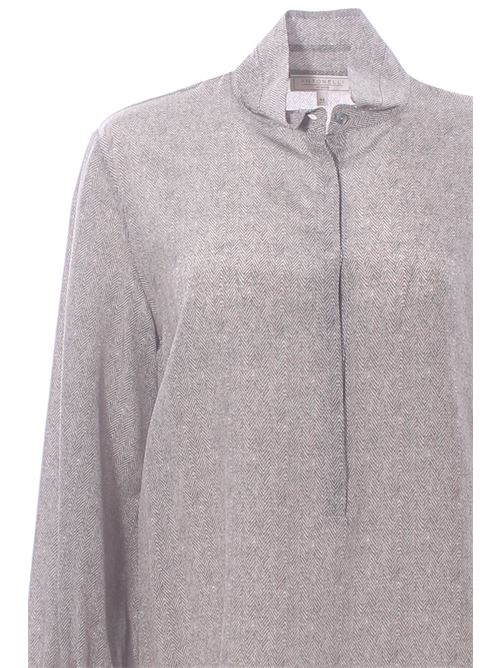silk polo blouse ANTONELLI | CASSATAP1328T242CC919