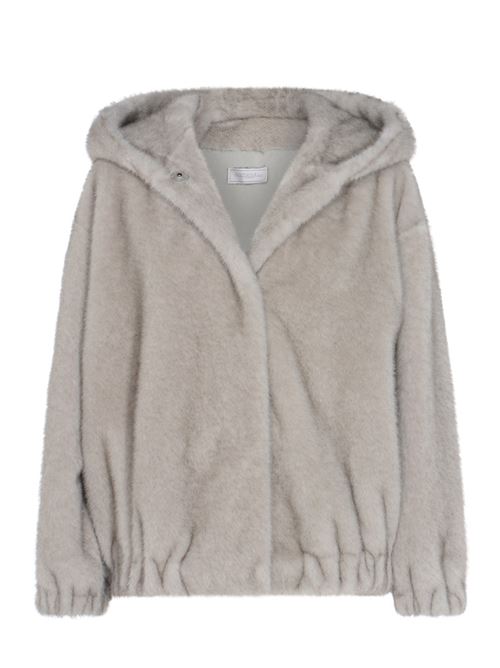 fur jacket with hood ANTONELLI | GIRELLAP3099T376CC910