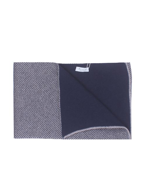 cashmere scarf BOYLE | 155VGRIS1-NOTTURNO