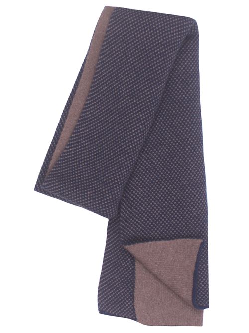 cashmere scarf BOYLE | 155VLEGNO-NOTTURNO