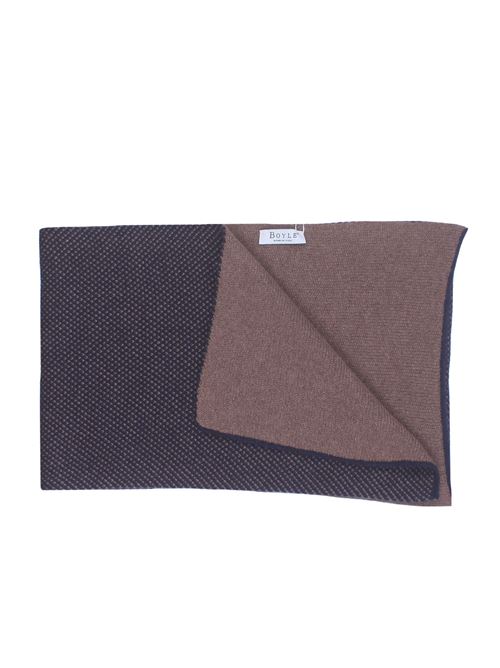 cashmere scarf BOYLE | 155VLEGNO-NOTTURNO