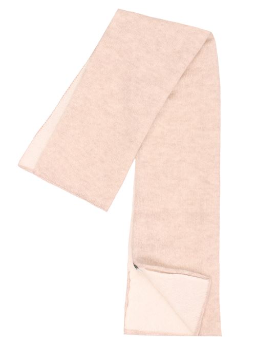two-tone cashmere neck warmer BOYLE | 98BPANNA-SILVER