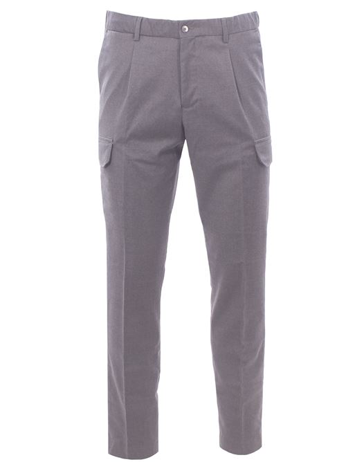 flannel pants with pockets BRIGLIA | BRISTOLS-12060