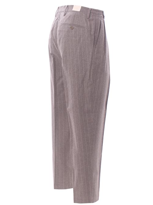 striped carrot pants BRIGLIA | PORTOBELLOS-13043