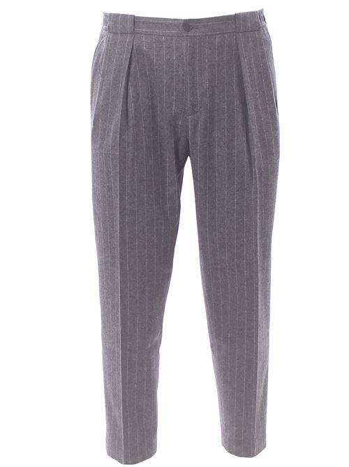 striped carrot pants BRIGLIA | PORTOBELLOS-13070