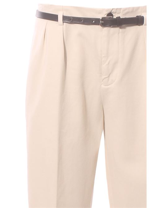 cotton pants with belt BRIGLIA | VILLENEUVEGW40012100130