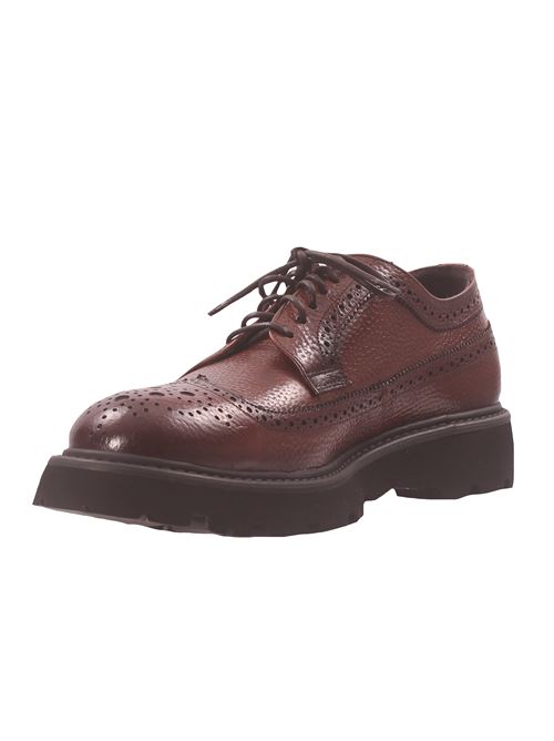 leather lace-up shoes CALCE | X1725ROVER-BOBSTARCOGNAC