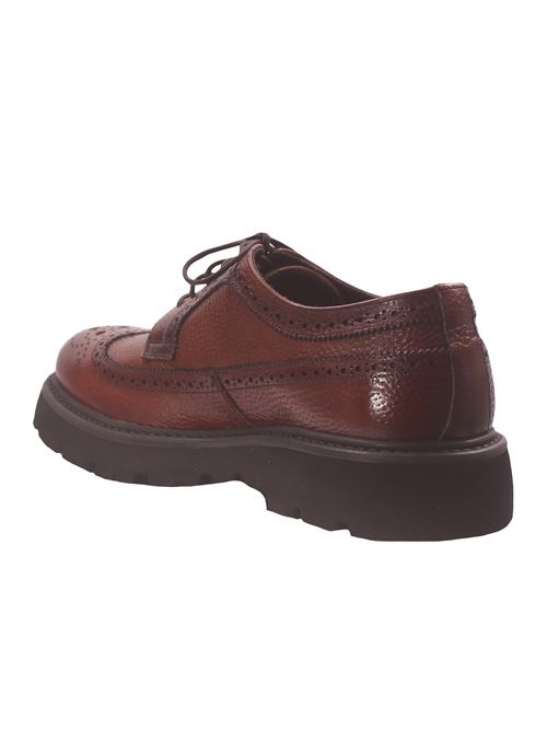 leather lace-up shoes CALCE | X1725ROVER-BOBSTARCOGNAC