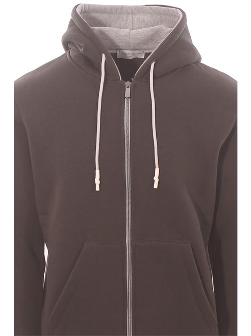 sweatshirt with hood DETWELVE | CU-656P.TECKMILITARY