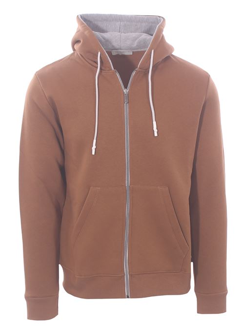 sweatshirt with hood DETWELVE | CU-656P.TECKTABACCO