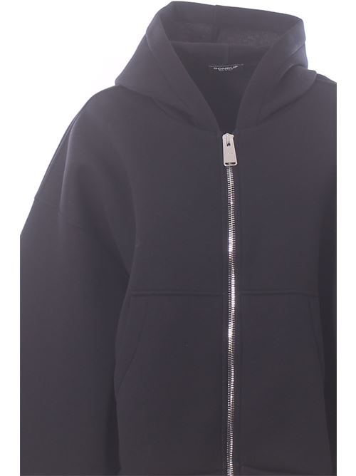 technical sweatshirt with hood DONDUP | F511DDKF0250DXXX999