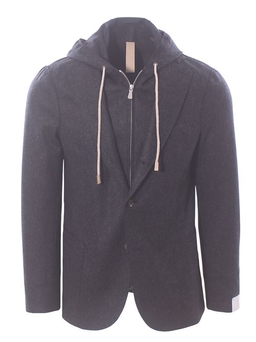 virgin wool jacket with bib ELEVENTY | L70GIAF02-BTCRN-JAC2401822N