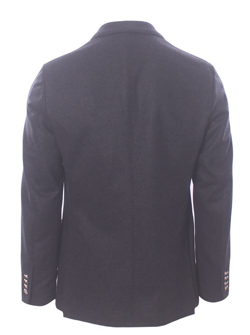 double breasted virgin wool blazer ELEVENTY | L75GIAK10-BOT-TES0L16315