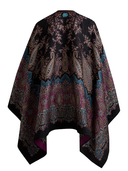 Wool blend paisley cape ETRO | WRBD0012AQ241X0886