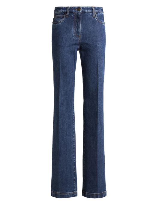 jeans with embroidery on the back ETRO | WRNB0026AD283S8280