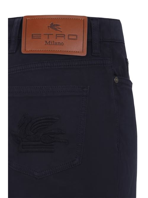jeans with embroidery on the back ETRO | WRNB0026AV689B0387