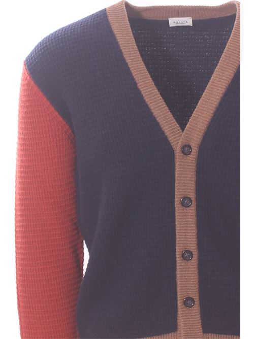 cardigan patch tricolor GALLIA | ASCOTT10