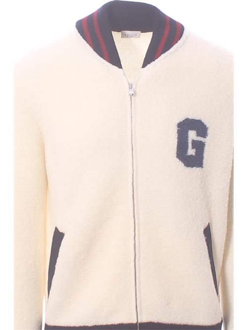 college sweater with zip GALLIA | SHERIDAN01