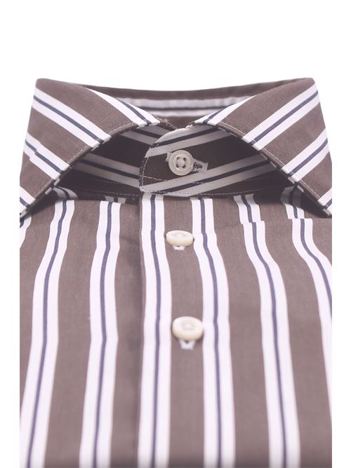 cotton twill striped shirt GHIRARDELLI | L7028-B43803