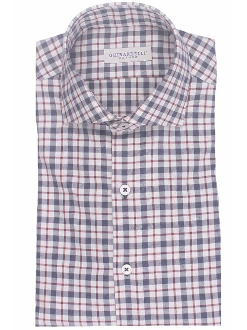 cotton flannel checked shirt GHIRARDELLI | L7113-B43804