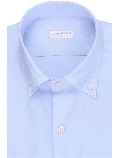 cotton oxford shirt GHIRARDELLI | R204-B63103