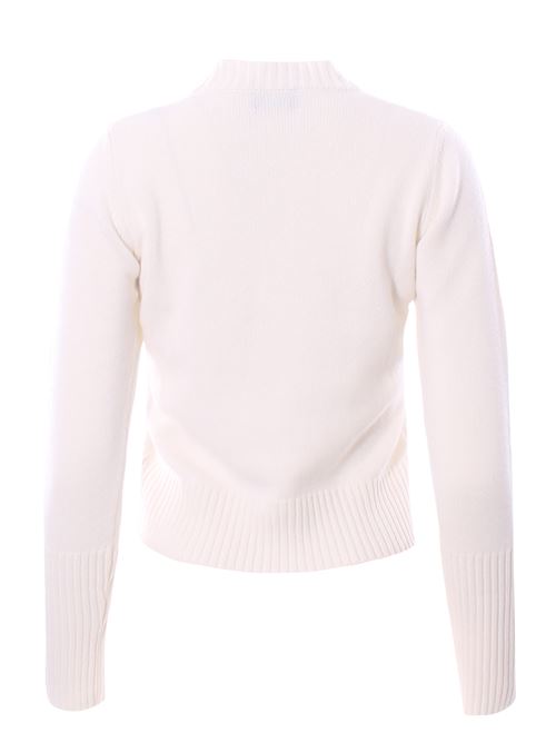 wool silk and cashmere crew neck LAVI | BF6WD019TES09364334