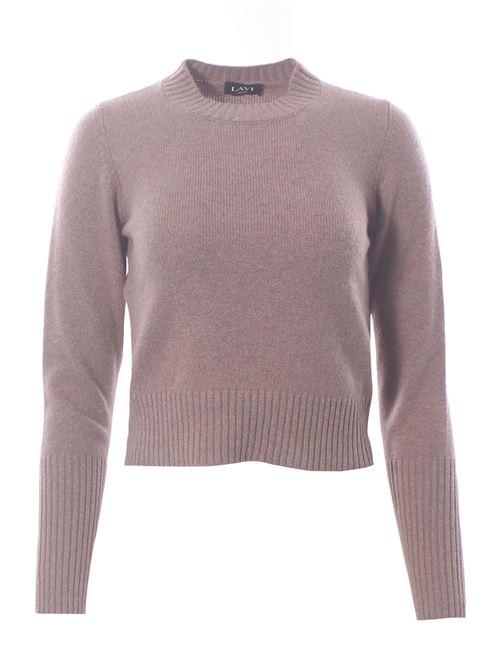 wool silk and cashmere crew neck LAVI | BF6WD019TES09364429