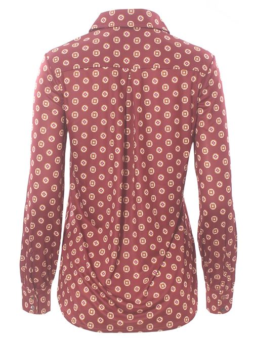 Micro print jersey shirt MALIPARMI | JM556470654A3362