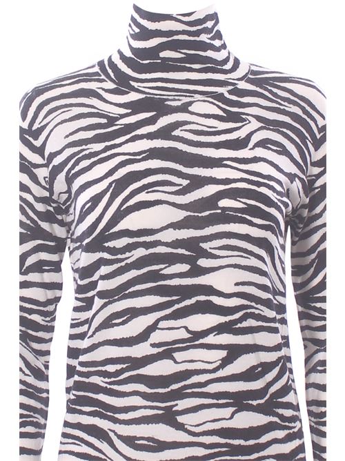 printed knit animalier high neck MALIPARMI | JQ510478200B1135