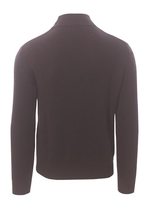 ribbed merinos mock turtleneck MONTEVERDI | 83107C088
