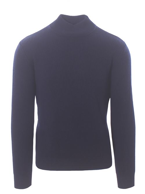 ribbed merinos mock turtleneck MONTEVERDI | 83107C251