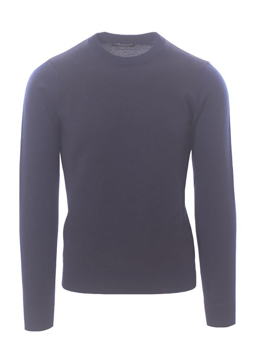 merinos jaquard crew neck MONTEVERDI | DO492R002